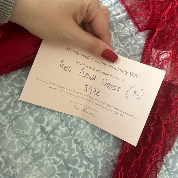 Airina Dress by Nana Jacqueline Red Jilly Cover not included (DRESS ONLY) - Picture 2 of 2